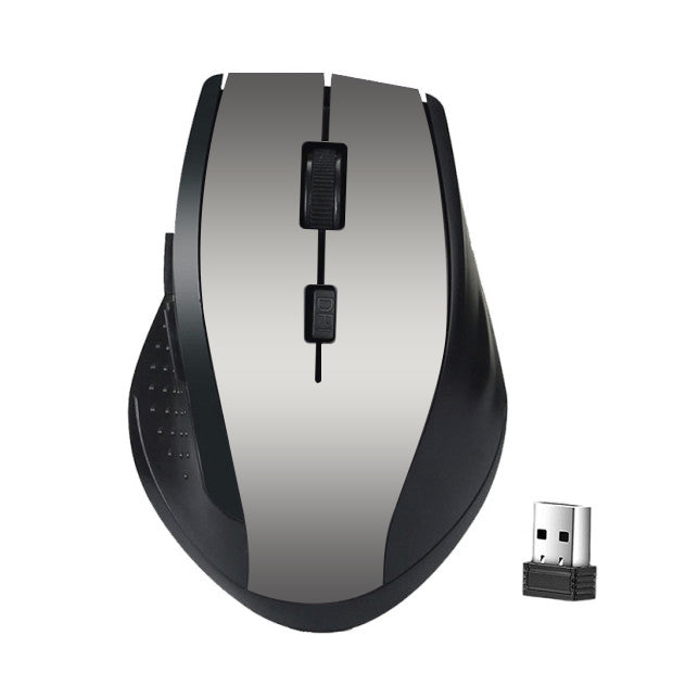 Mouse Inalambrico - DPI ajustable - Pila AAA