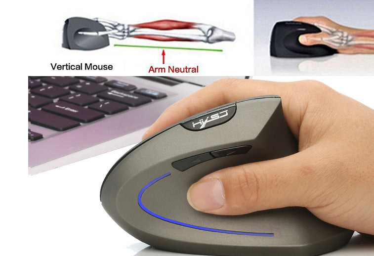 Mouse Gamer Agarre Ergonómico T22 - modelos inalambrico y alámbrico