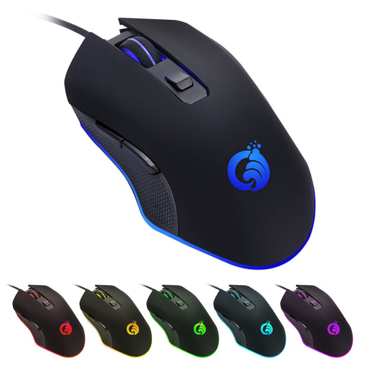 Mouse Gamer RGB LED - alámbrico